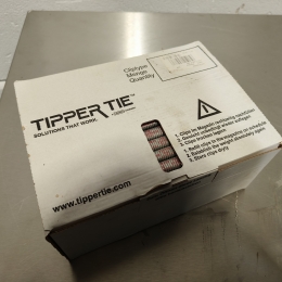 Boîte complète de 12000 Tipper tie clips, type : E230